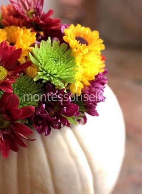 Ваза из тыквы поделка. Ваза из тыквы своими руками