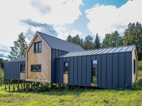 Фасадные панели для кирпичного дома: лучшие решения 08