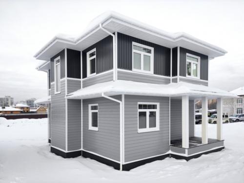 Фасадные панели для кирпичного дома: лучшие решения 07