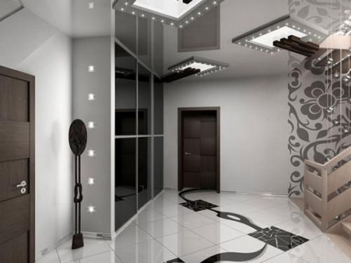 Идеи дизайна прихожей со шкафом-купе. Современный дизайн прихожей со шкафом-купе (60+ фото)