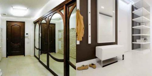 Идеи дизайна прихожей со шкафом-купе. Современный дизайн прихожей со шкафом-купе (60+ фото)