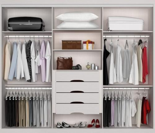 Внутреннее наполнение шкафа-купе в прихожей. Какие особенности во внутреннем наполнении шкафа в прихожей? 24