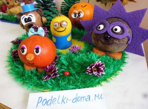 Какие блюда можно приготовить из овощей, соответствующих теме Золотая Осень Осенние из овощей. Фотографии со страницы сообщества «Поделки на тему Золотая Осень Осенние из овощей»