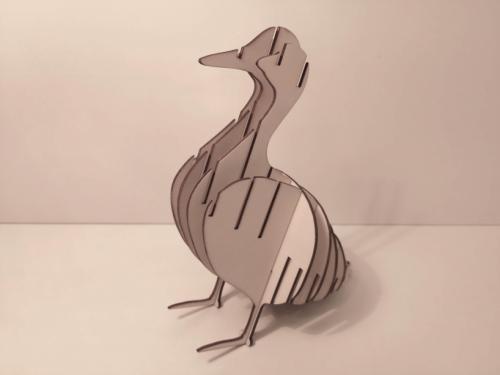 Как вырезать из фанеры сложные фигуры. Вырезаем из фанеры 3D-пазл в виде утки с помощью лазерного CO2 станка [Чертежи прилагаются]