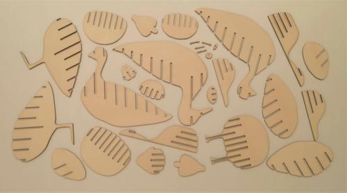 Как вырезать из фанеры сложные фигуры. Вырезаем из фанеры 3D-пазл в виде утки с помощью лазерного CO2 станка [Чертежи прилагаются]