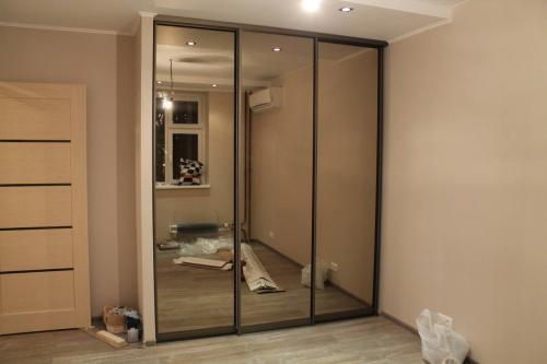 Шкафы-купе с зеркалом в прихожую. Виды