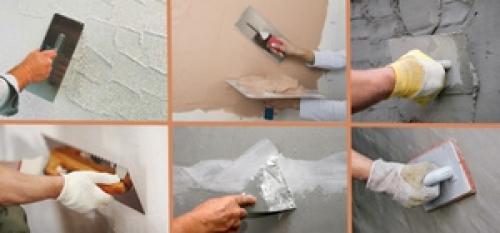 Что сначала шпаклевка или штукатурка. Разница в работе 15