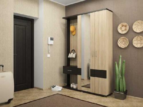 Какой шкаф выбрать в прихожую. Прихожая для узкого коридора, как расширить пространство 04