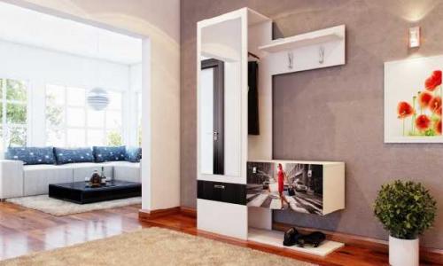 Какой шкаф выбрать в прихожую. Прихожая для узкого коридора, как расширить пространство 07