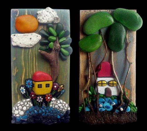 Красивые поделки из камней своими руками. Поделки из камней — красивые идеи и оригинальные варианты поделок из камней (100 фото + видео)