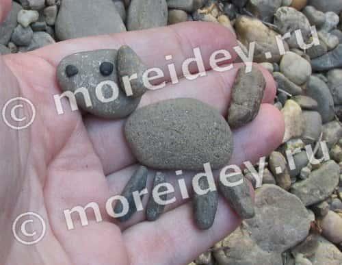 Что сделать из морских и речных камней?