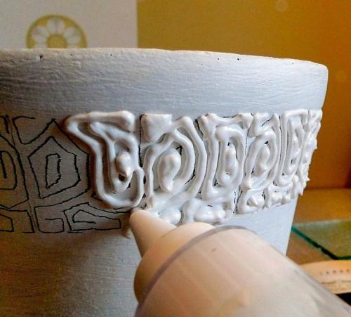 Как сделать вазу из пластиковой бутылки.. Из пластиковой бутылки 04