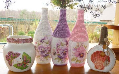 Ваза своими руками Как сделать красивую вазу из бутылки. 6 идей стильных ваз из пластиковых бутылок 17 Ваза своими руками Как сделать красивую вазу из бутылки. 6 идей стильных ваз из пластиковых бутылок 17