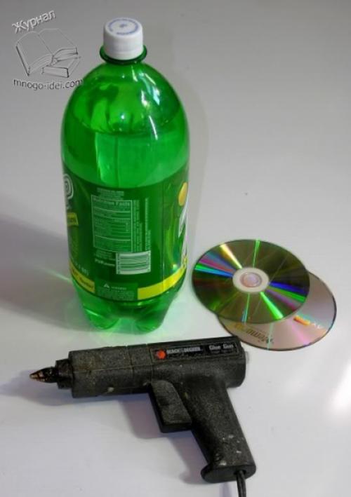 Вазы и цветочные горшки из пластиковых бутылок. 13