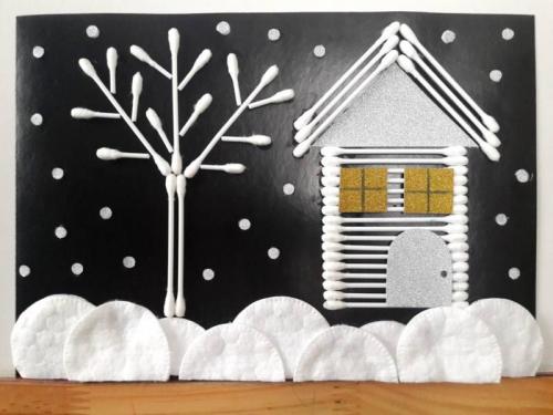 Какие виды зимних поделок можно сделать с детьми в детском саду