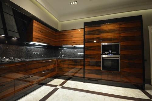 Как избежать загрязнений на глянцевых фасадах кухни