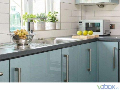 Как избежать загрязнений на глянцевых фасадах кухни