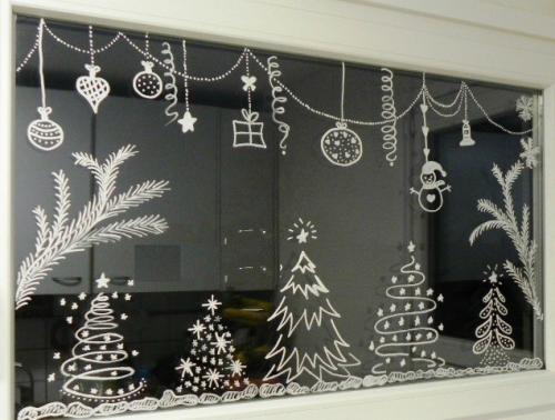 Как украсить окна на Новый год 2022. Оригинальные идеи, как украсить окна на Новый год своими руками