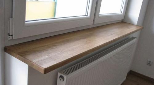 Подоконники в современном интерьере. №4. Деревянный подоконник: плюсы и минусы