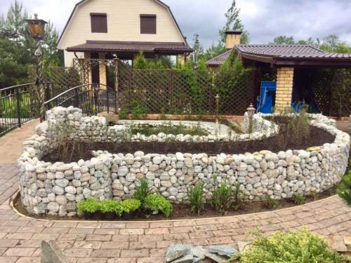 Клумба из камней своими руками (180 фото) — разновидности клумб, мастер-класс по изготовлению своими руками, идеи дизайна