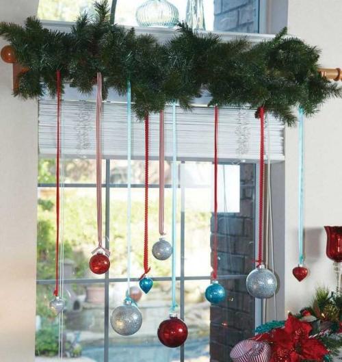 Украсить окно своими руками. Украшение окон – простые идеи и пошаговое описание оформления окон своими руками (110 фото и видео)