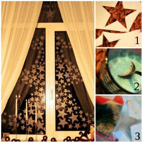 Украшения для окон своими руками. Украшение окон – простые идеи и пошаговое описание оформления окон своими руками (110 фото и видео)