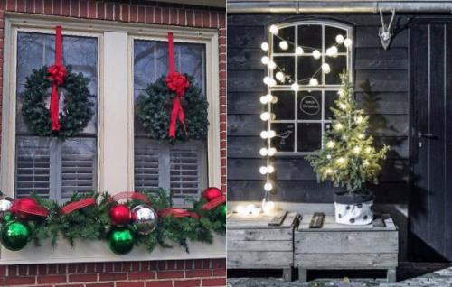 Новогодний декор окна своими руками. Общие советы и рекомендации 