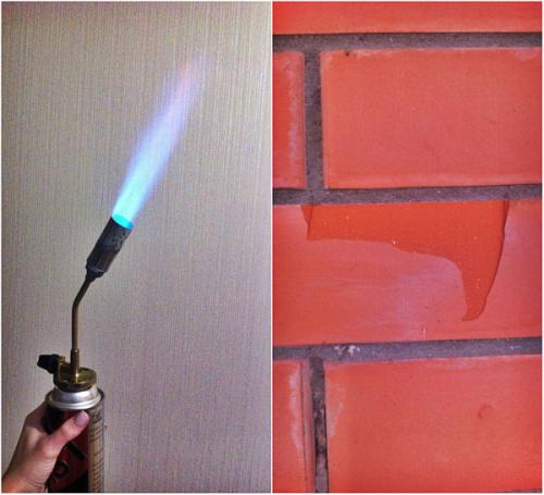 Как можно создать эффект старости на фасаде из обычного дешевого кирпича. Част.  Как состарить кирпичную стену своими руками