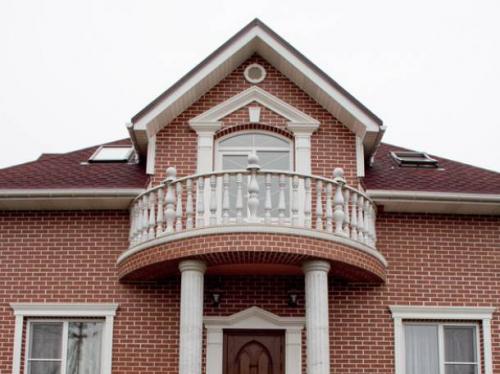 Из обычного кирпича в эксклюзивный фасад: простые способы 18