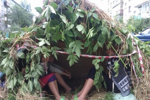 Как построить шалаш без инструментов. Как сделать шалаш в лесу своими руками