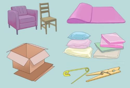 Как сделать шалаш дома. Как построить шалаш дома из одеял, подушек, стульев