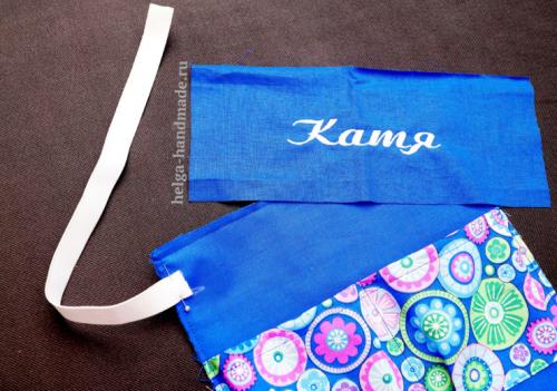 Варианты кармашков для шкафчиков в детском саду. Мастер-класс Кармашки для детского сада/органайзер в шкафчик 07