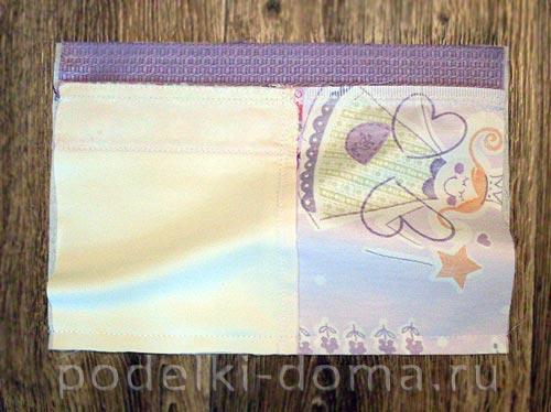 Кармашки на дверцу шкафчика для детского. Как сделать самому 04