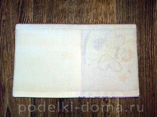 Кармашки на дверцу шкафчика для детского. Как сделать самому 05