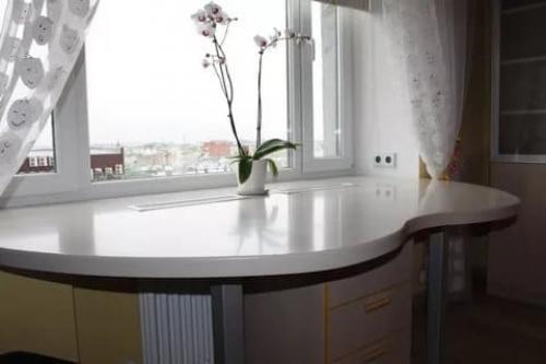 Как и чем оформить подоконник. Выбор материала 06