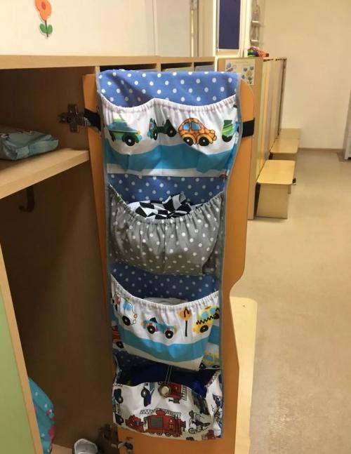 Кармашки на шкафчик. Мастер-класс по созданию кармашков на шкафчик в детском саду