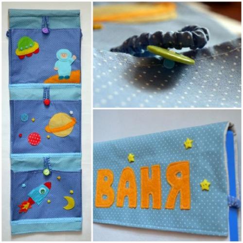 Кармашки для детского сада именные. Кармашки на шкафчик в детском саду своими руками: виды и мастер-класс