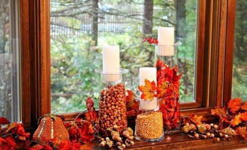 Чем украсить подоконник помимо горшков с цветами.. Декор подоконника комнатными растениями 16