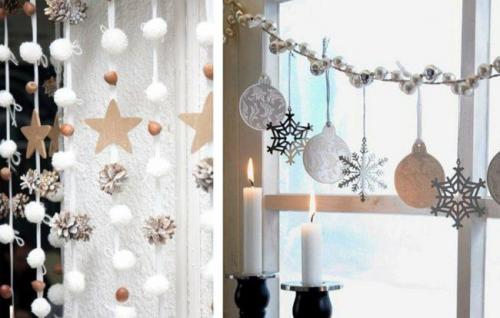 Как украсить окна на новый 2023 год. Как сделать оконное украшение самостоятельно?