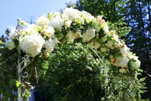 Арки для цветов — конструкция, самостоятельное изготовление, подбор растений + 79 фото