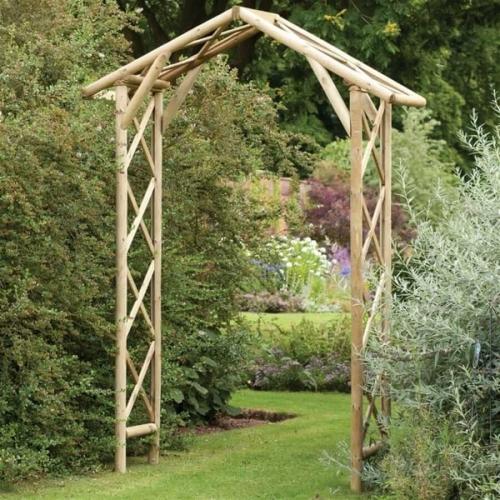 Как сделать арку для цветов своими руками. Виды арок