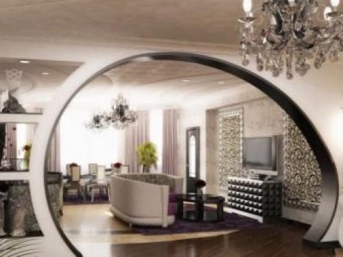 Как сделать арку в деревянном доме. Арка из дерева своими руками 02