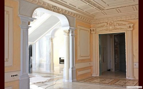 Как сделать арку в дверном проеме из пенопласта. Что собой представляют арочные проемы из пенопласта