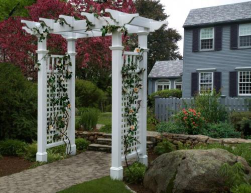 Как сделать арку для цветов на даче своими руками. Создание арки своими руками