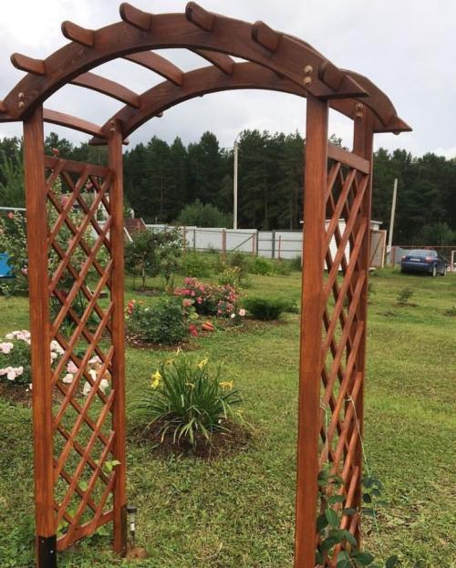 Как сделать арку для цветов на даче своими руками. Создание арки своими руками