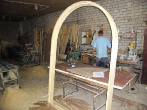 Арка из дерева своими руками