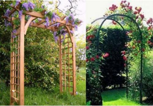 Арка во дворе. Красивая садовая арка: стильные и оригинальные арки и их применение в ландшафтном дизайне (95 фото + видео)