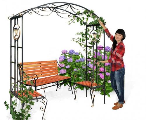 Арка во дворе. Красивая садовая арка: стильные и оригинальные арки и их применение в ландшафтном дизайне (95 фото + видео)