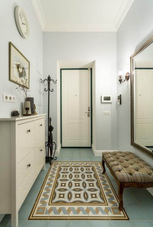 Идеи интерьера современной прихожей в 2022 году. Интерьер прихожей 2022: Цвет 15