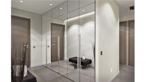 Дизайн шкафа в прихожую в современном стиле: +40 фото примеров, идеи и советы 12